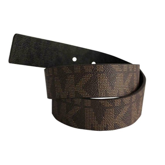 Michael Kors Brown Chocolate Signature Logo Belt main image 4